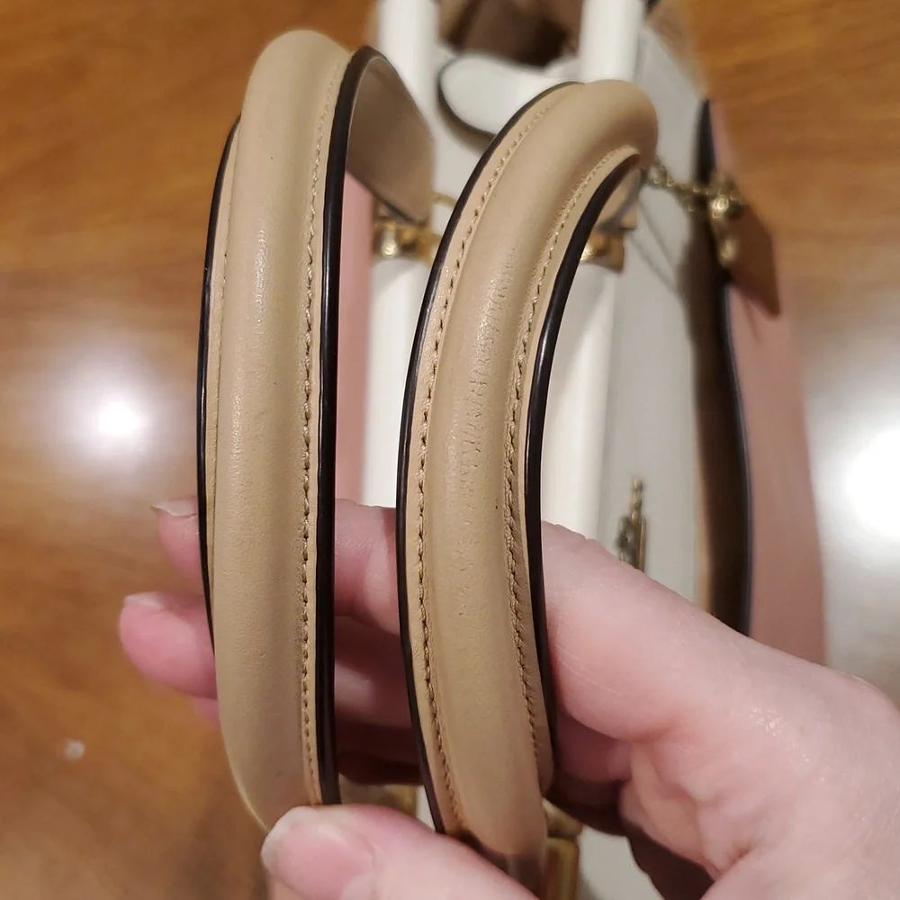 Coach Grace Colorblock Satchel - Picture 9 of 16